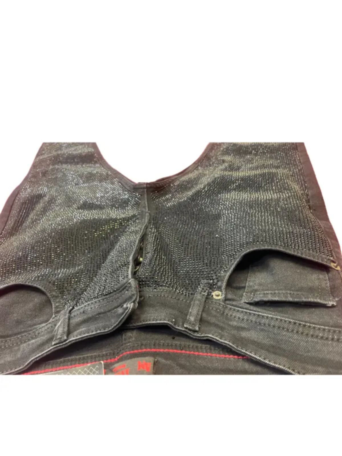 All Black Bling Skinny Fit Jeans