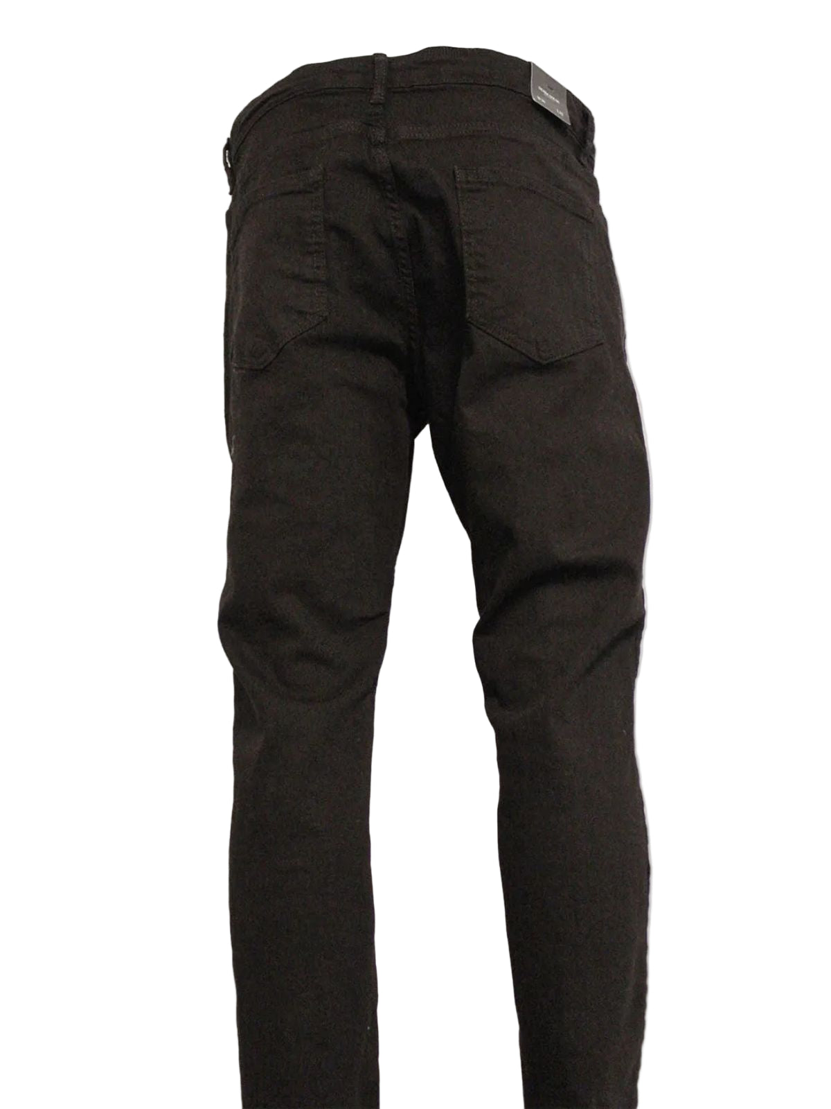 All Black Ripped Skinny Jeans