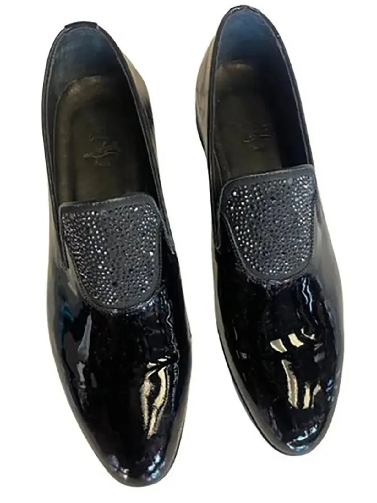 Classy Black Dress Shoe with Glitters