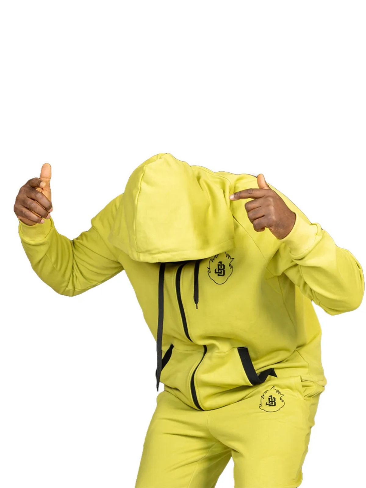 Evaluate the Ultimate Stylish Unisex Lime Green Tracksuit