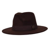 Fashion Cowboy Hat American Faux Fur Felt Hats for Men Women