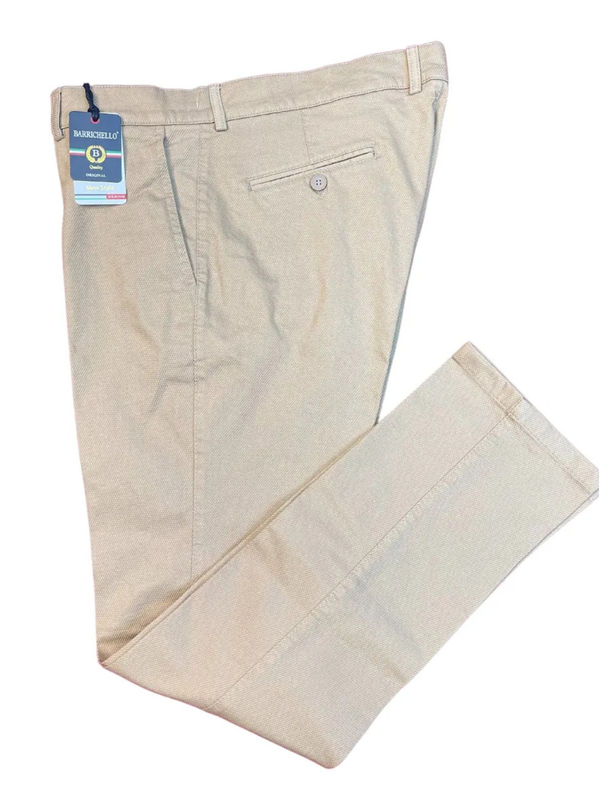 Grey and White Micro Checkered Plaid Slim Fit Pants Trousers