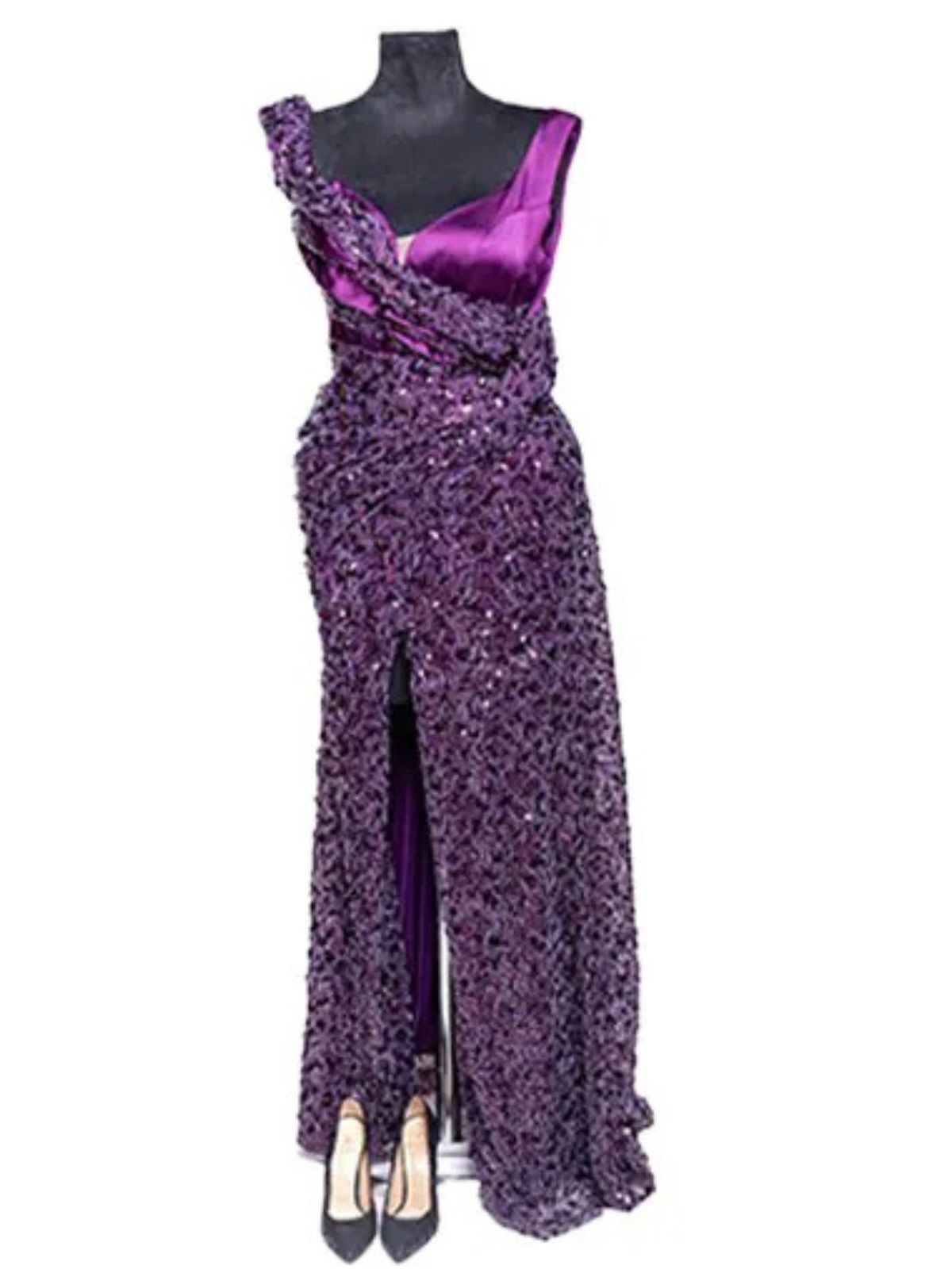 Heavy Weight Premium Beaded Party Anniversary 2nd Wedding Outfit Dress