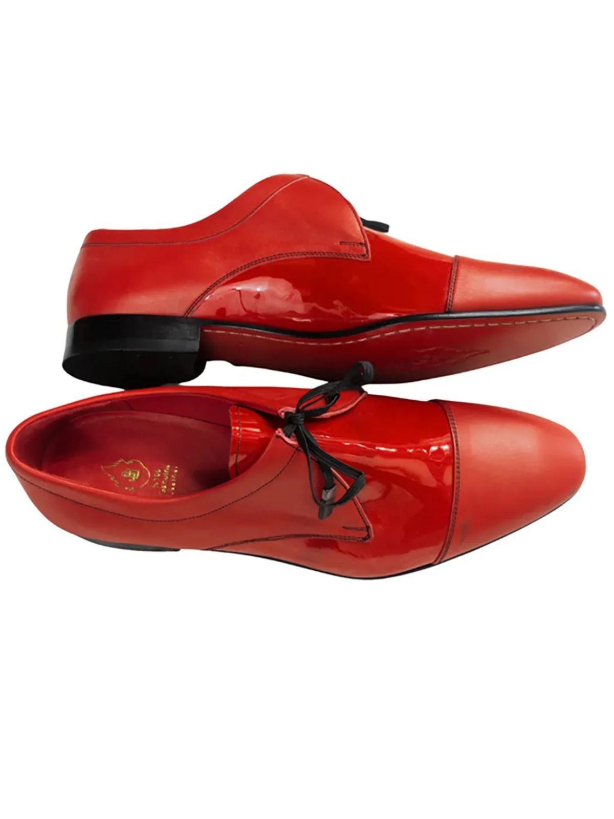 JB Design Color Palette Leather Shoe with Black Elastic Straps