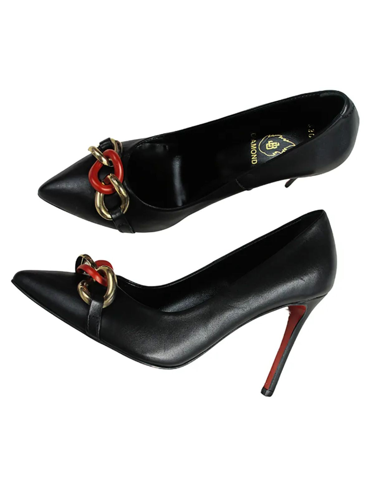 JB Designs Chain Links 4inch High Heels