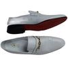 JB Designs Leather Shoes with Gold Chain