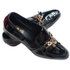 JB Designs Leather Shoes with Golden Embellishments