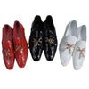 JB Designs Leather Shoes with Golden Embellishments