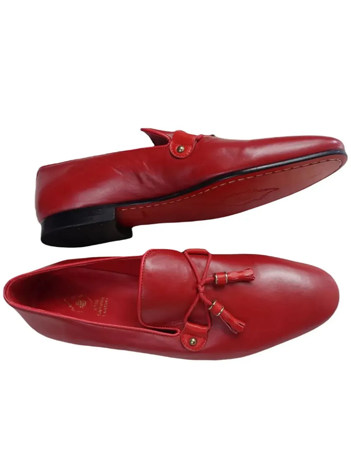 JB Designs Leather Shoes with Tussles