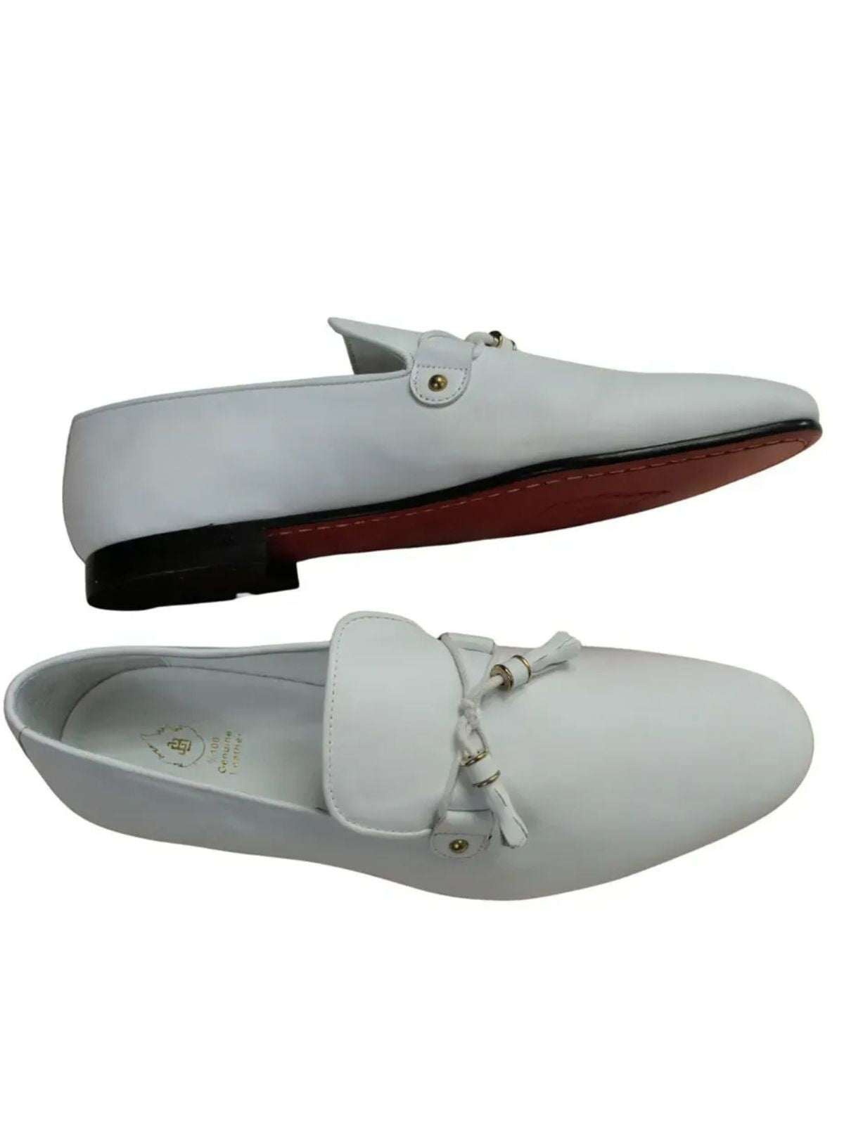 JB Designs Leather Shoes with Tussles