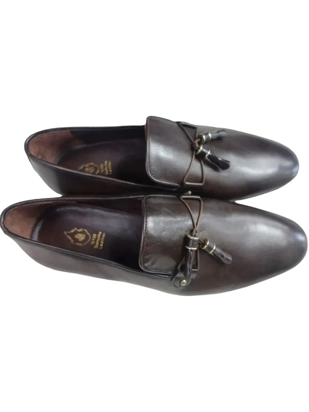 JB Designs Leather Shoes with Tussles