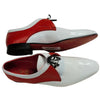 JB Designs Leather Shoe with Black Elastic Straps