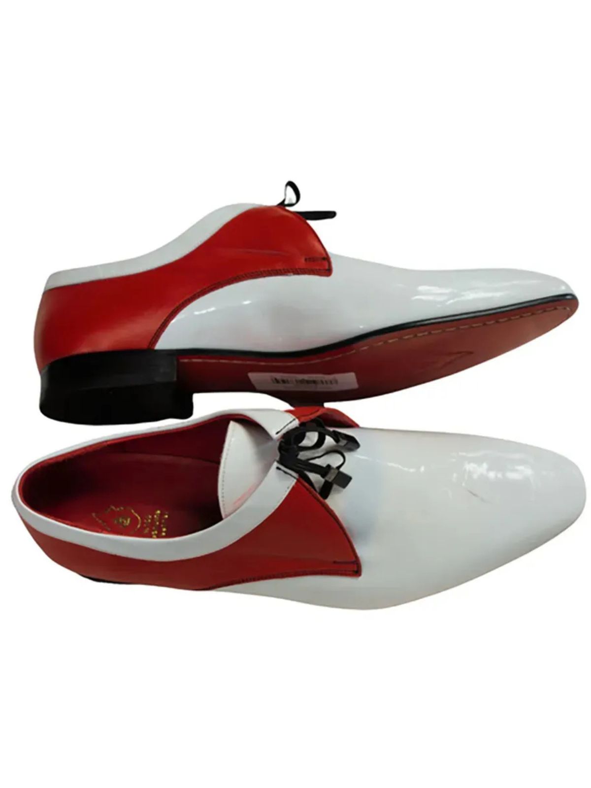 JB Designs Leather Shoe with Black Elastic Straps