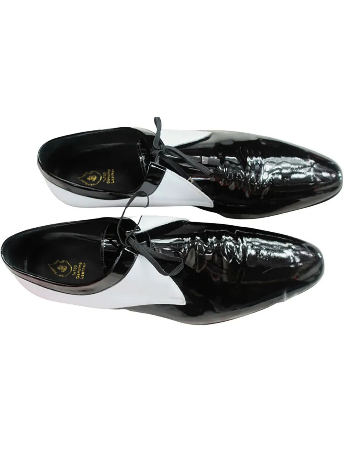 JB Designs Leather Shoe with Black Elastic Straps