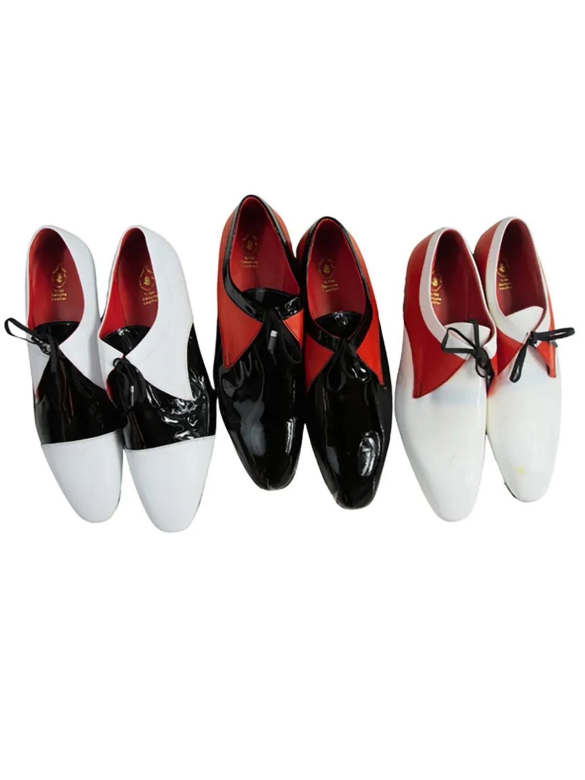 JB Designs Leather Shoe with Black Elastic Straps