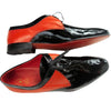JB Designs Leather Shoe with Black Elastic Straps