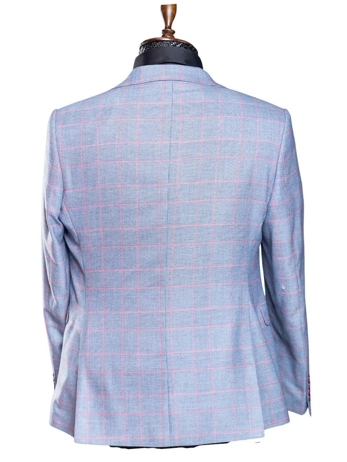 JB Designs Men’s 3pc Slim Fit Multi Checkered Suit Set