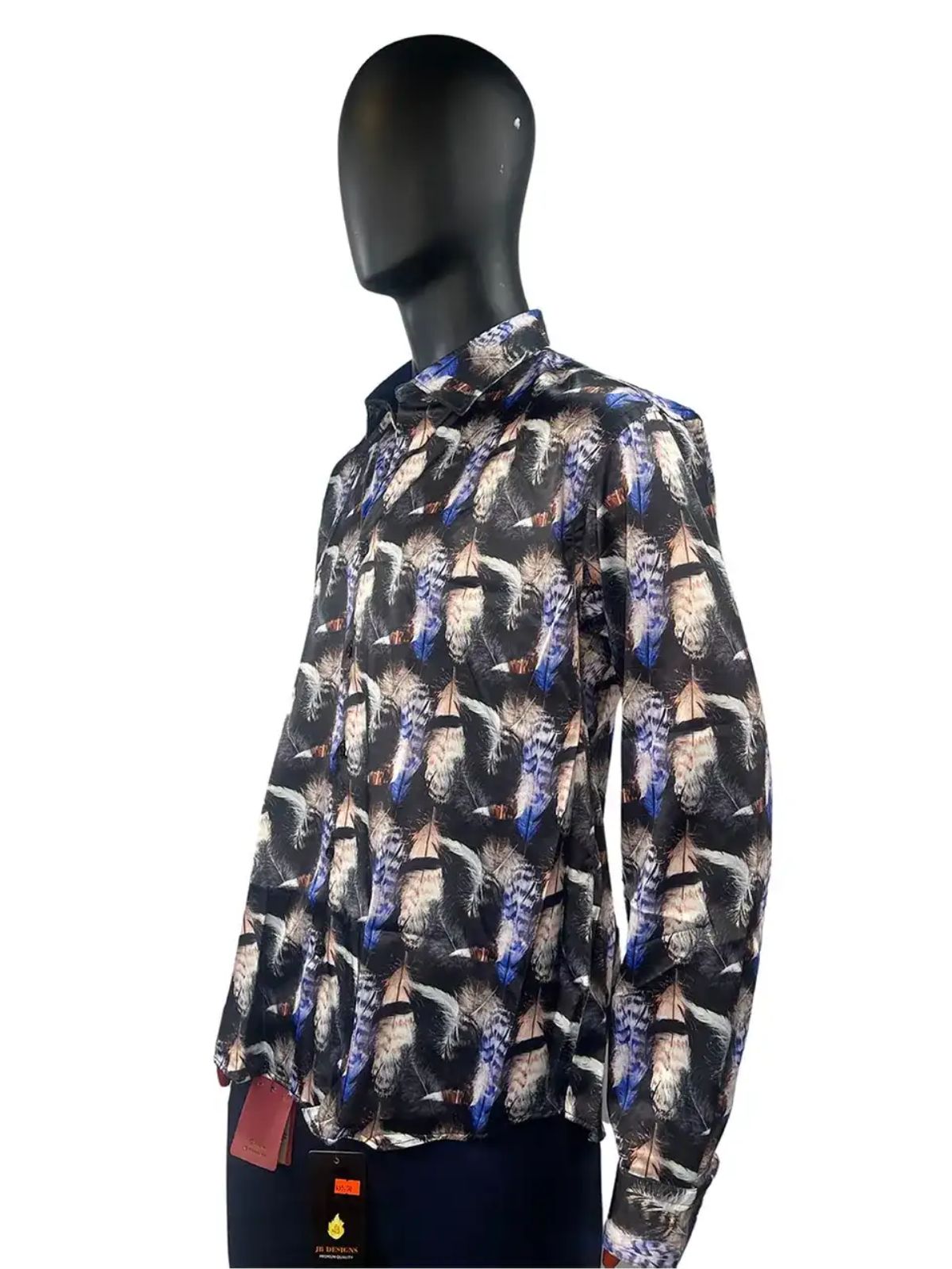 JB Designs Ruffled Feather Shirt