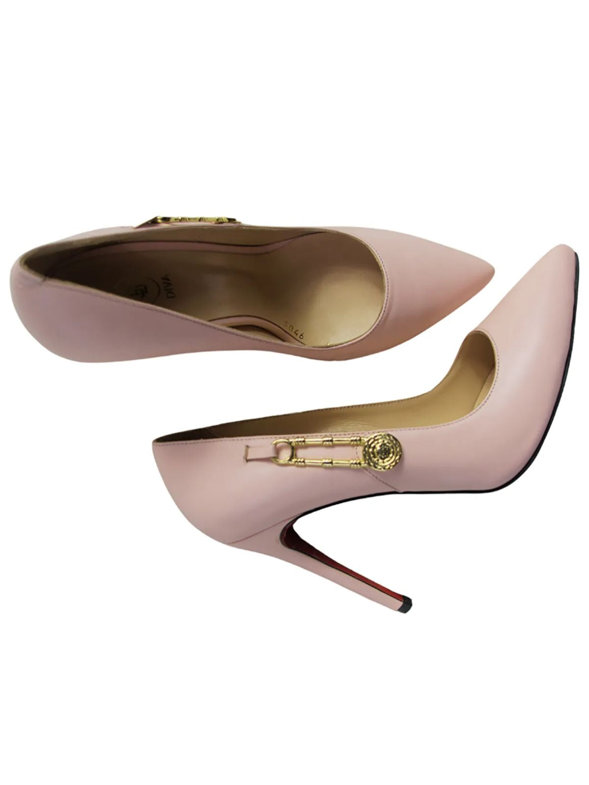 JB Designs Solid Color 4inch Heels with Golden Side Accessories