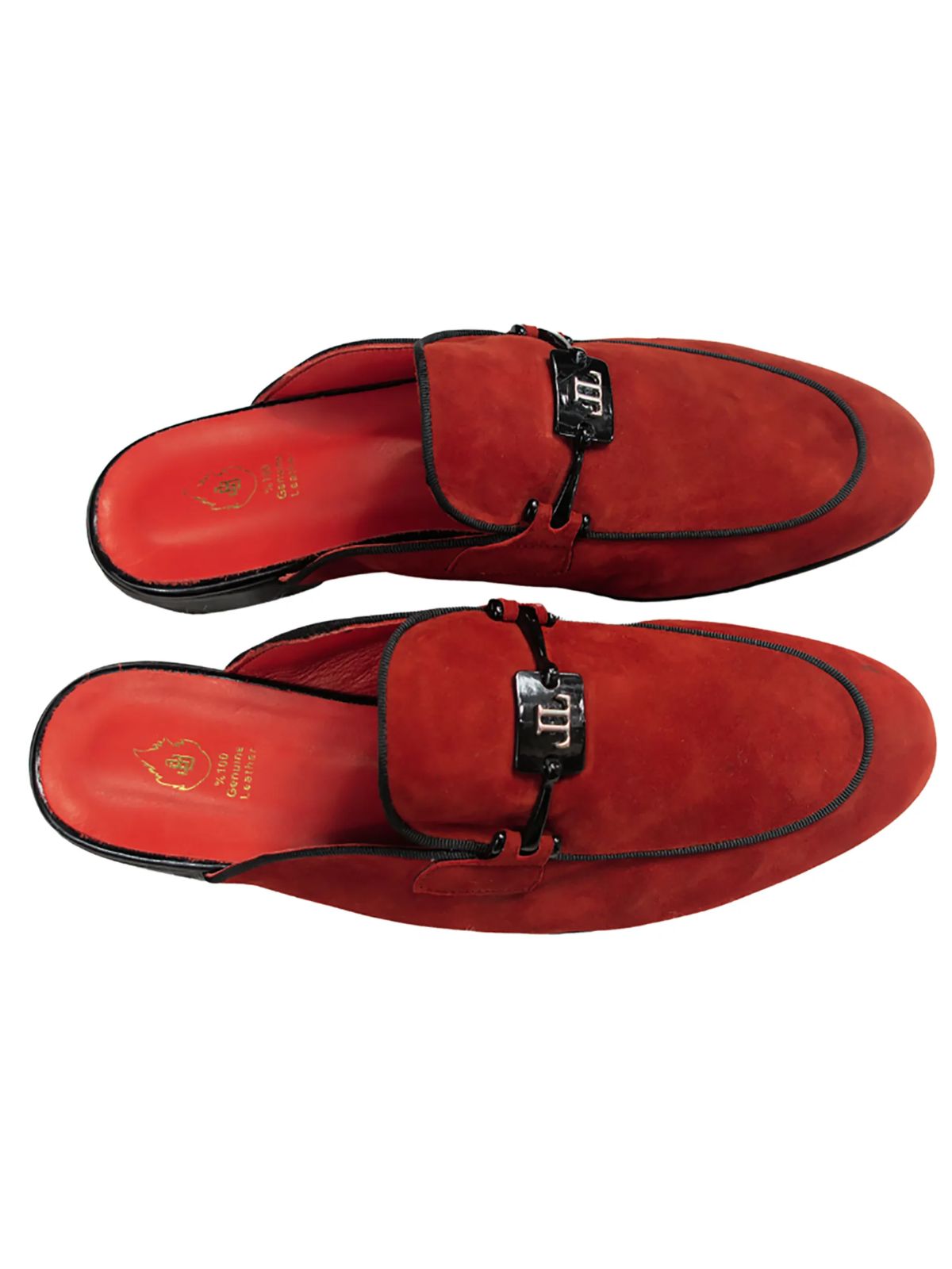 JB Designs Suede Leather Half Shoe Slippers