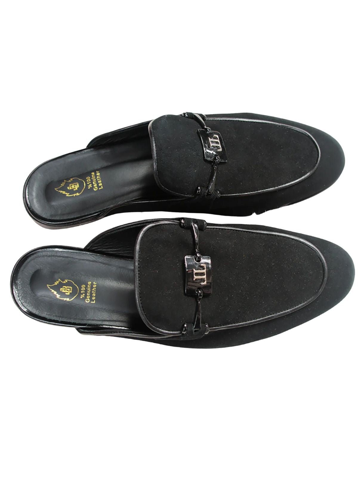 JB Designs Suede Leather Half Shoe Slippers