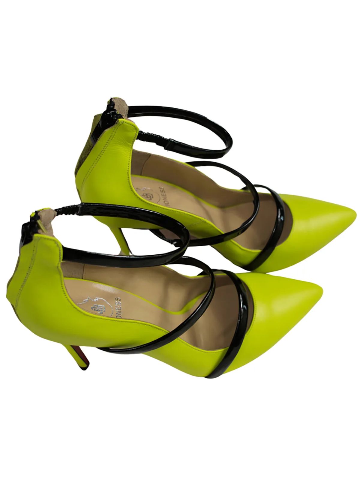 JB Designs Three Cross Rings High Heels