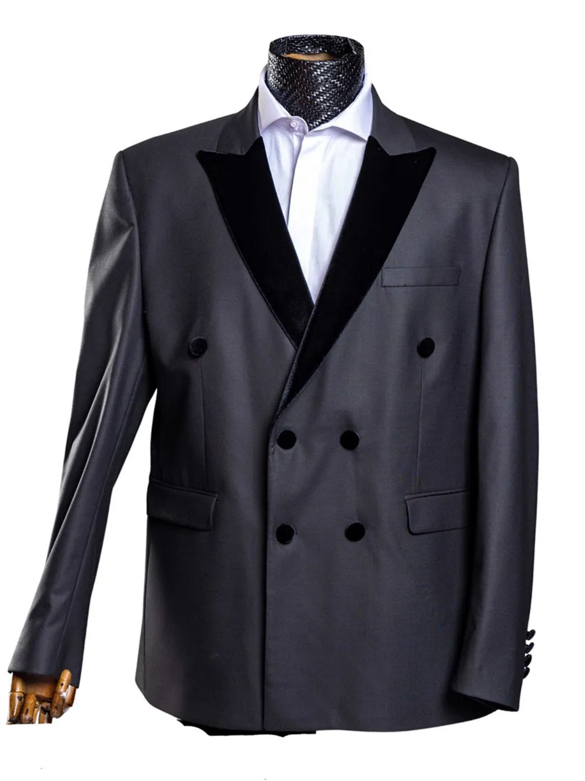 JB Designs Velvet Collar 3pc Suit Set