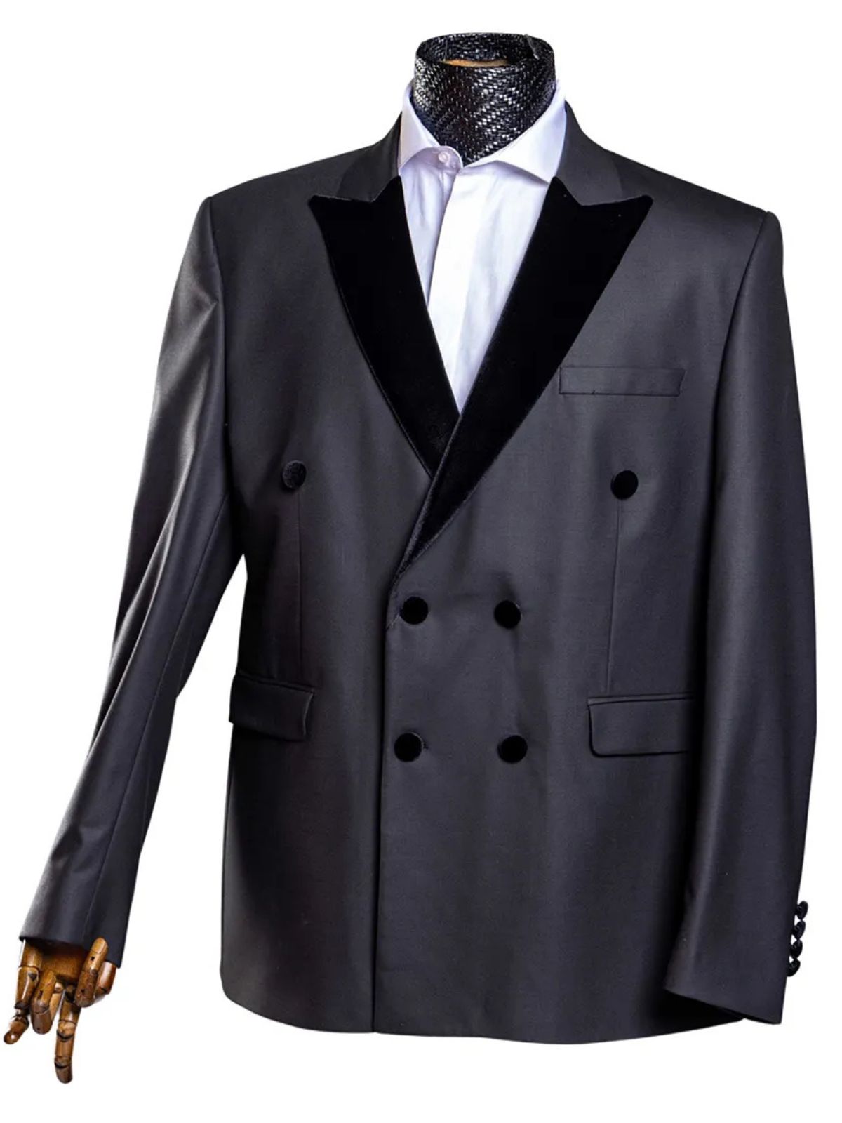 JB Designs Velvet Collar 3pc Suit Set