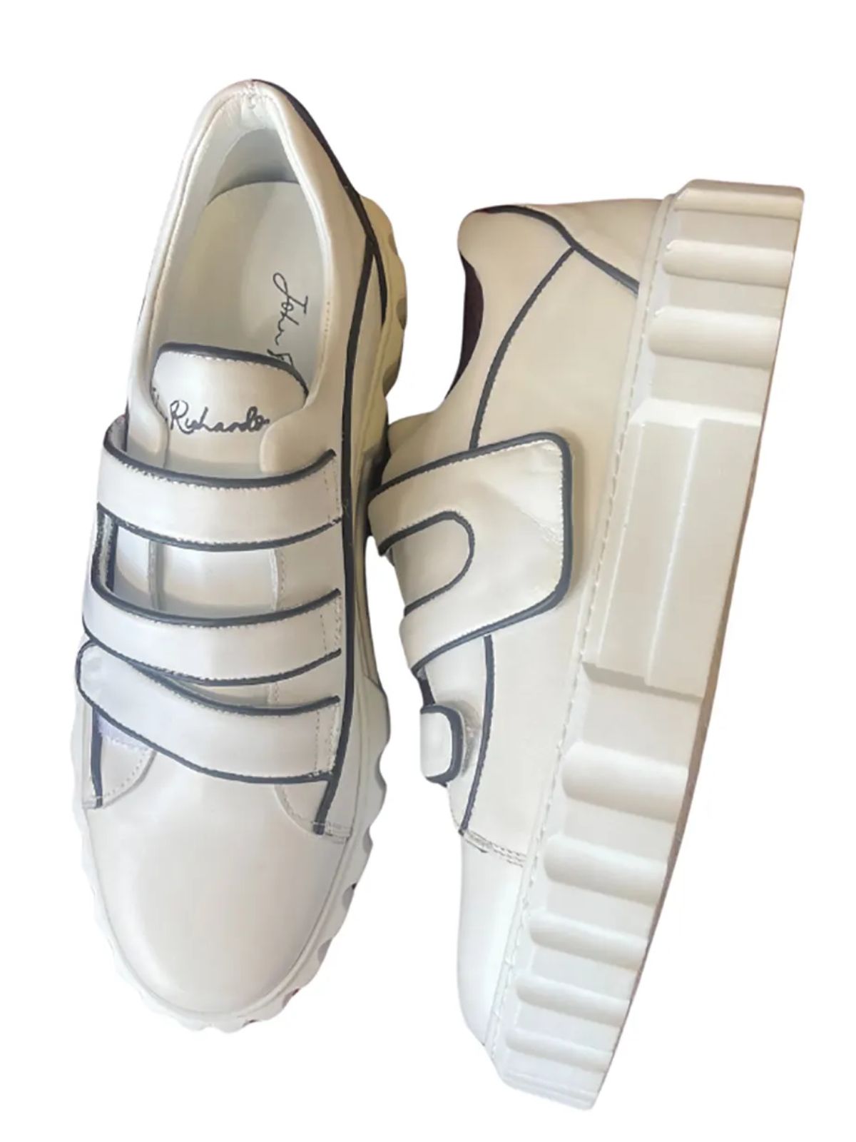 JR White Chunky Sneakers