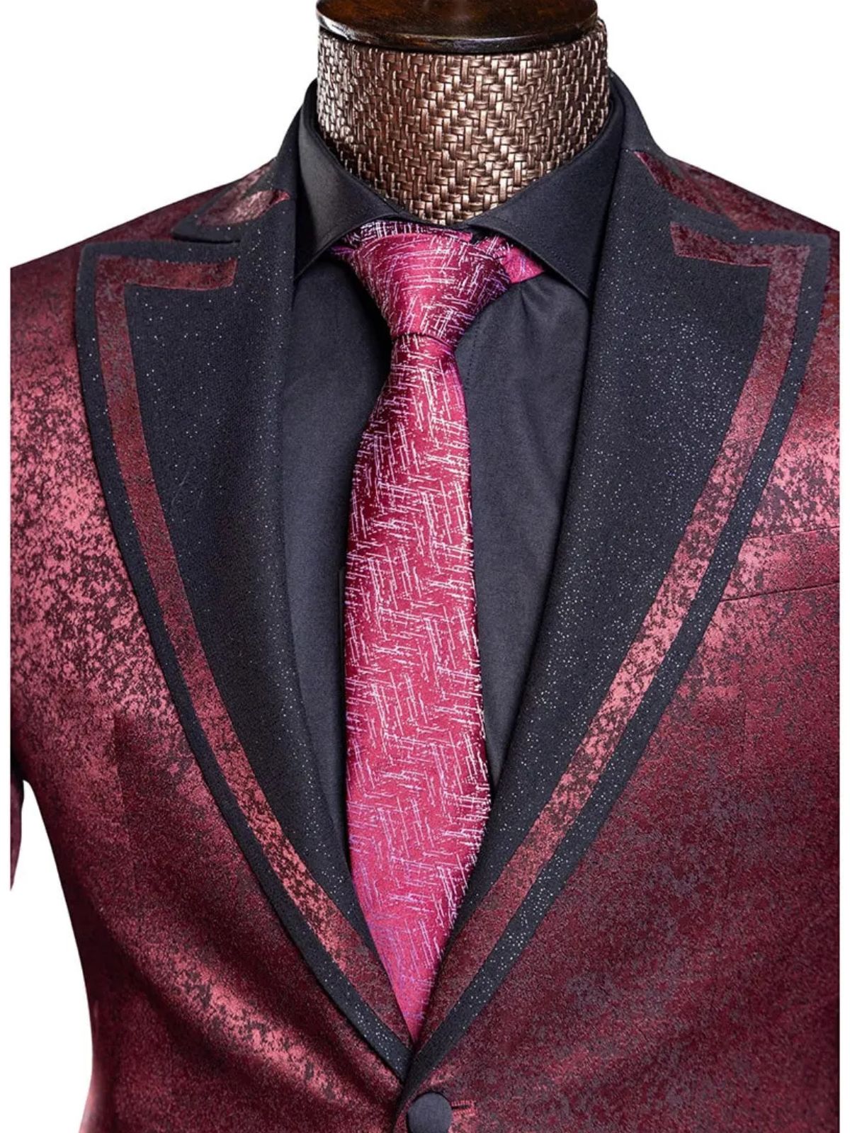 Marco Lorenzo Men’s 2pc Stylish Slim Fit Suit Set