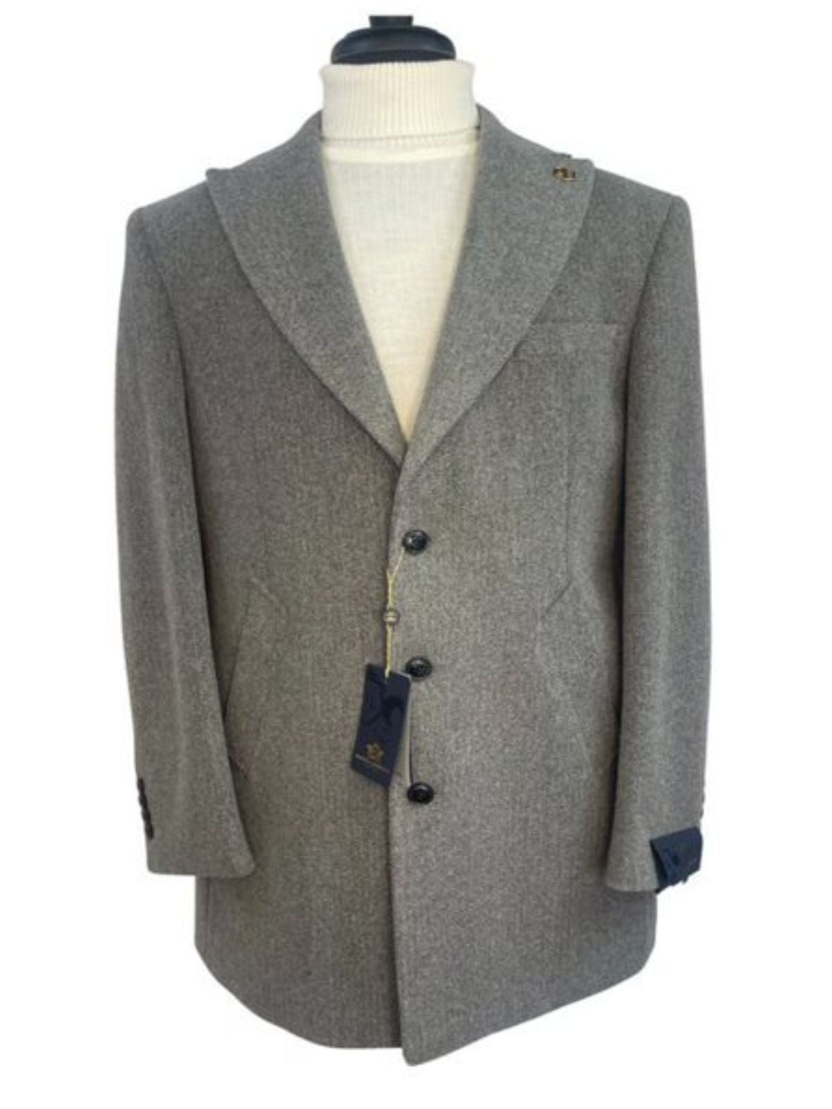 Marco Lorenzo Single Breasted Bright Colors Men’s Trench Coats Waist Coats