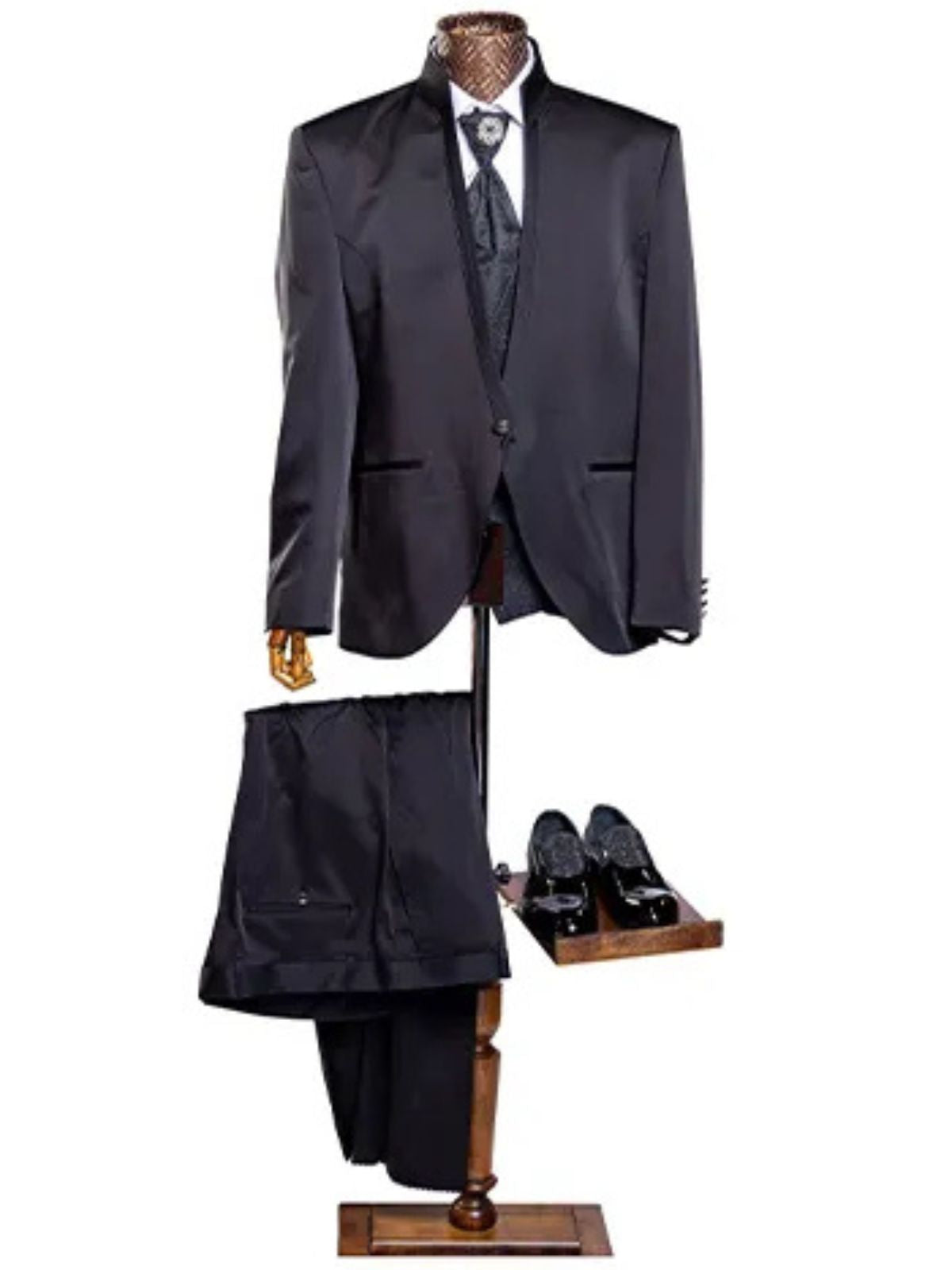 Quesste Single Button Plain Suit Set