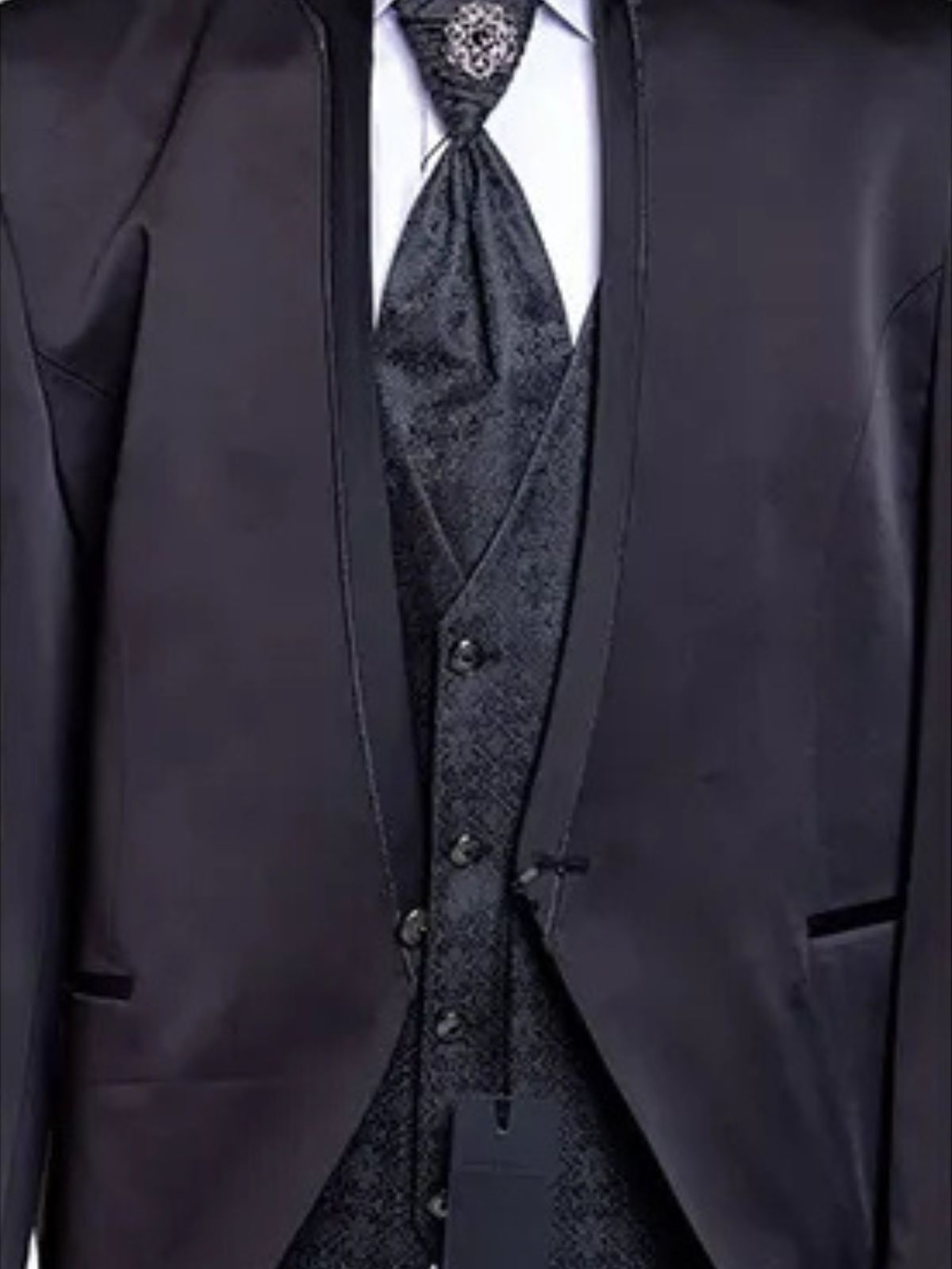 Quesste Single Button Plain Suit Set