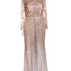 Sequenced Sequin Beaded Party Anniversary Prom Dress