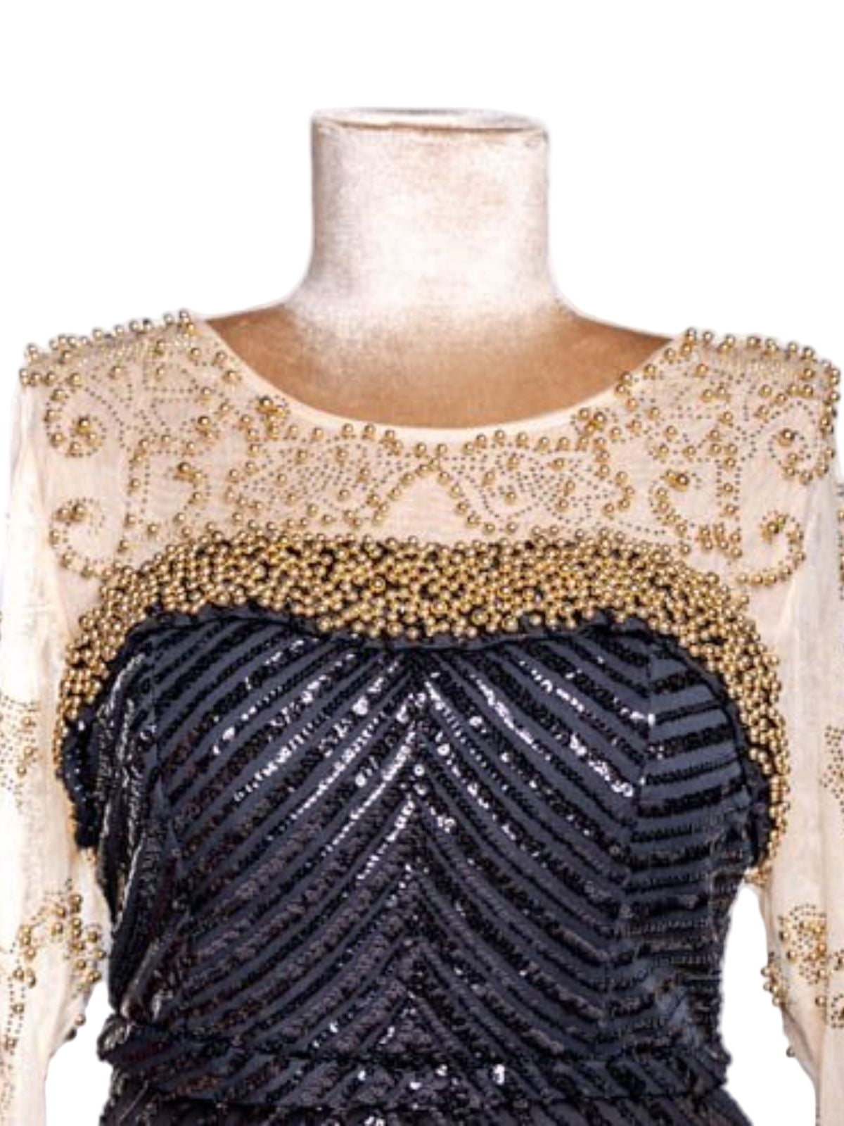 Sequenced Sequin Beaded Party Anniversary Prom Dress