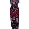 Sequin Fitted Sleeveless Party Anniversary Dress with Drapes