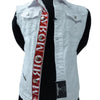 Sleeveless Punk Denim Vest Jackets Motorcycle Trucker Jean Jackets