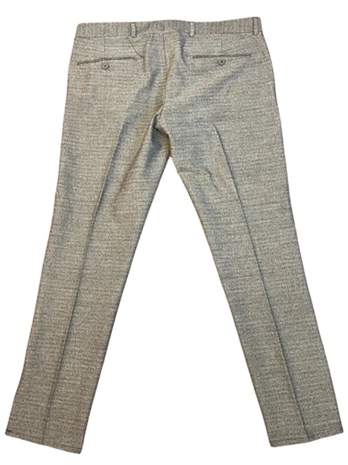 Slim Fit Dark Grey Trousers
