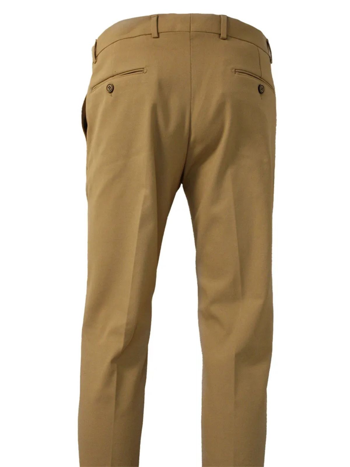 Slim Fit Solid Color Pants Trousers