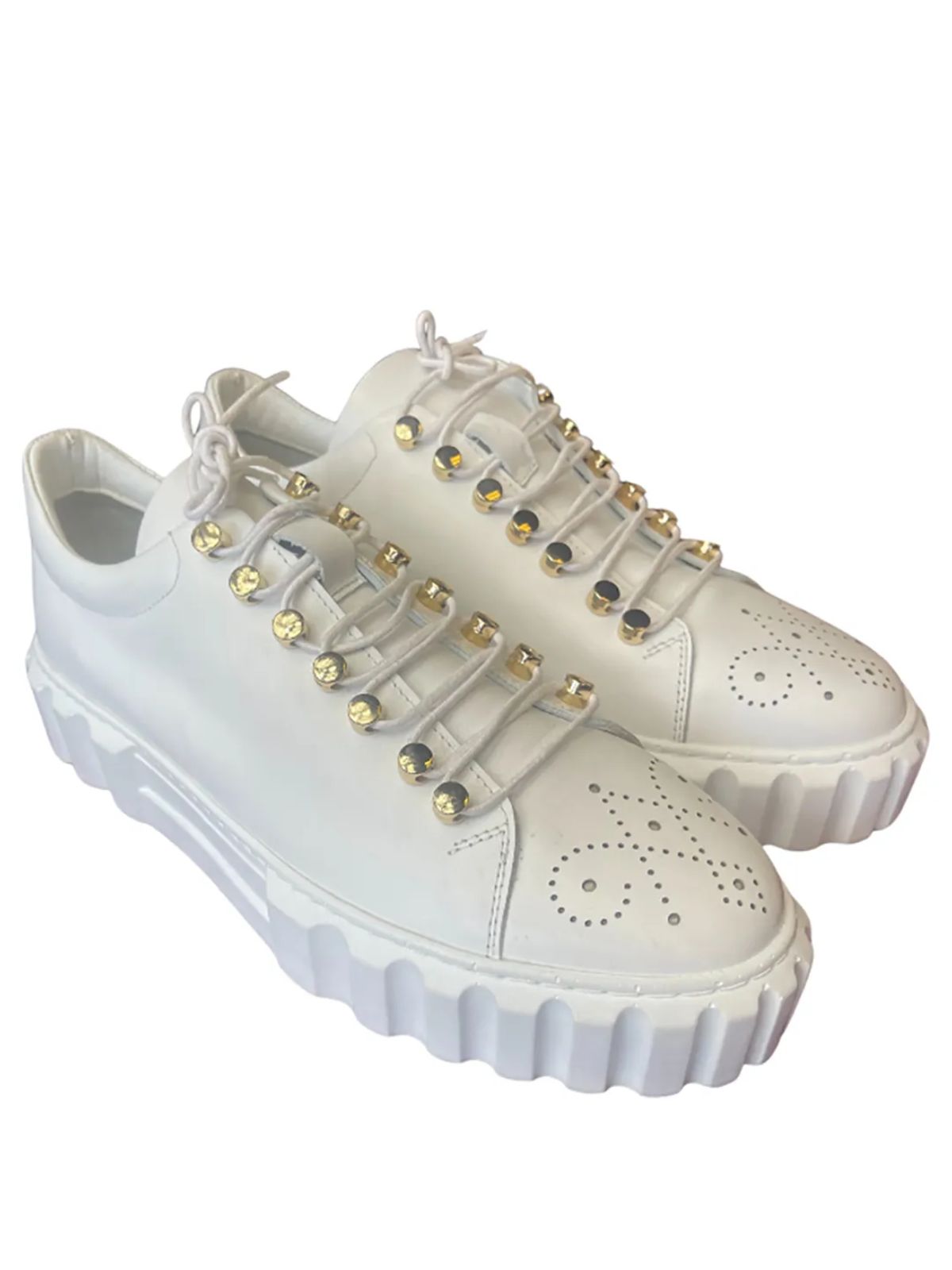 Snow White Chunky Sneakers