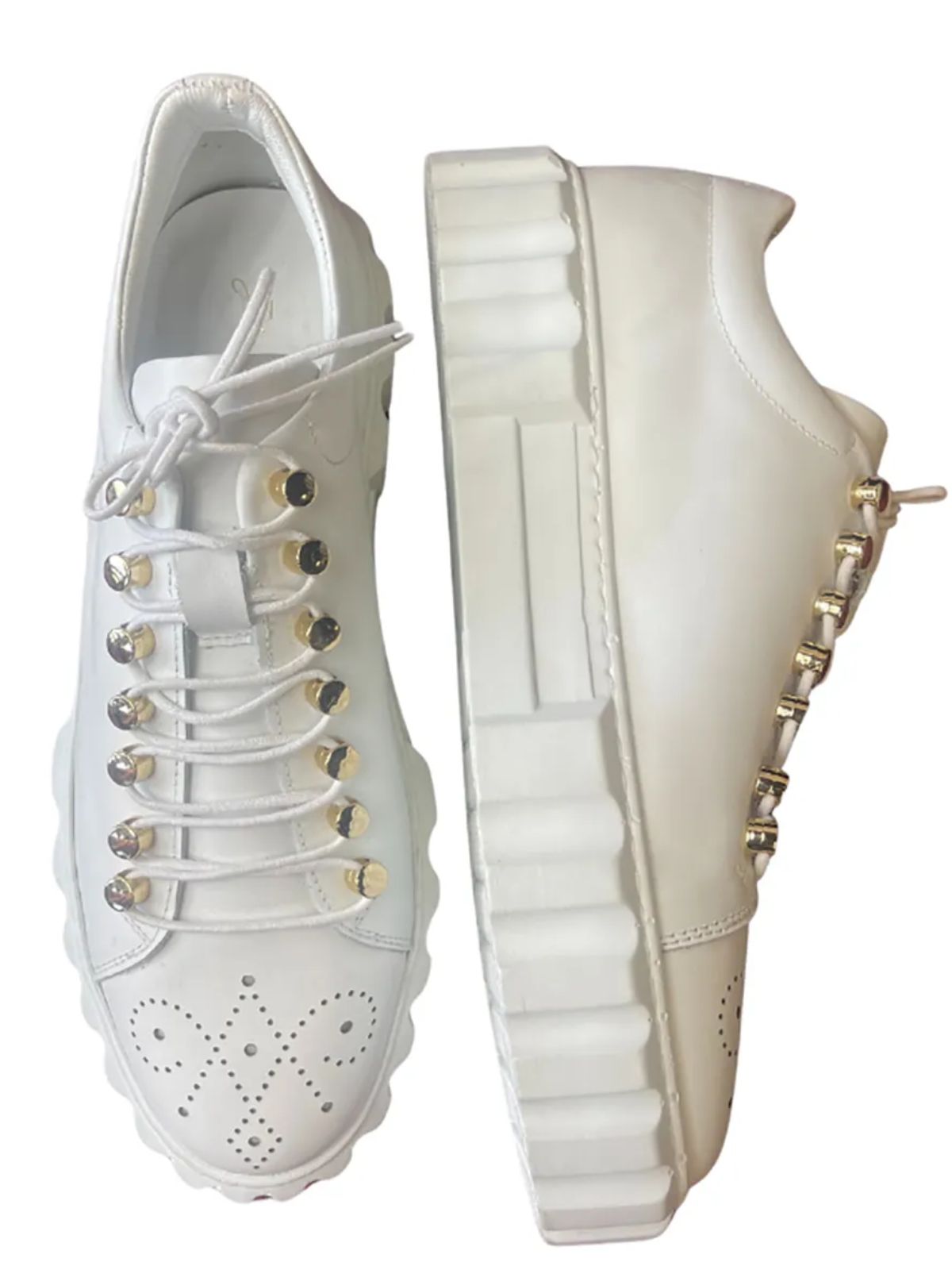 Snow White Chunky Sneakers