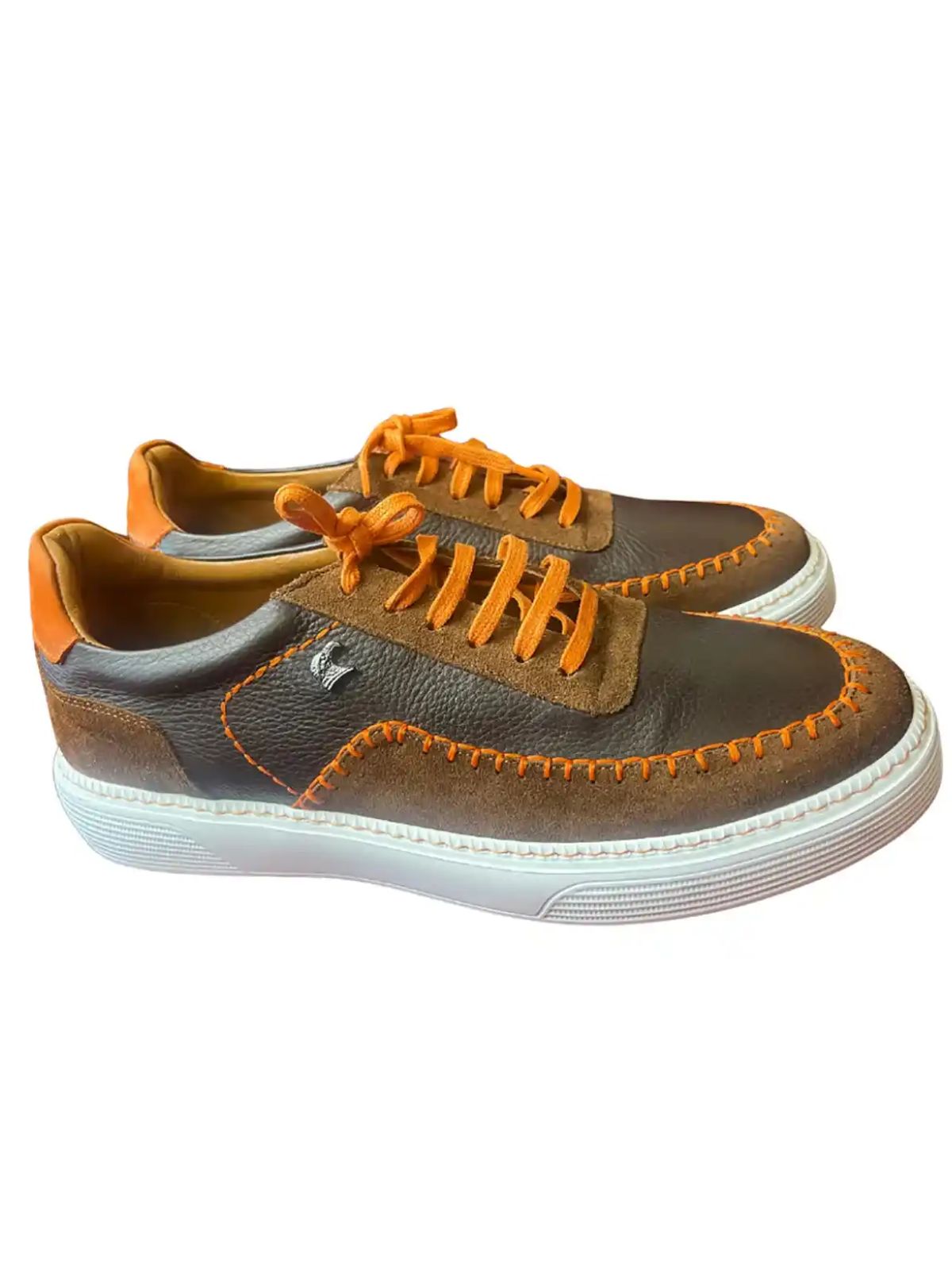 Stefano R. Stitched Sturdy Sneakers