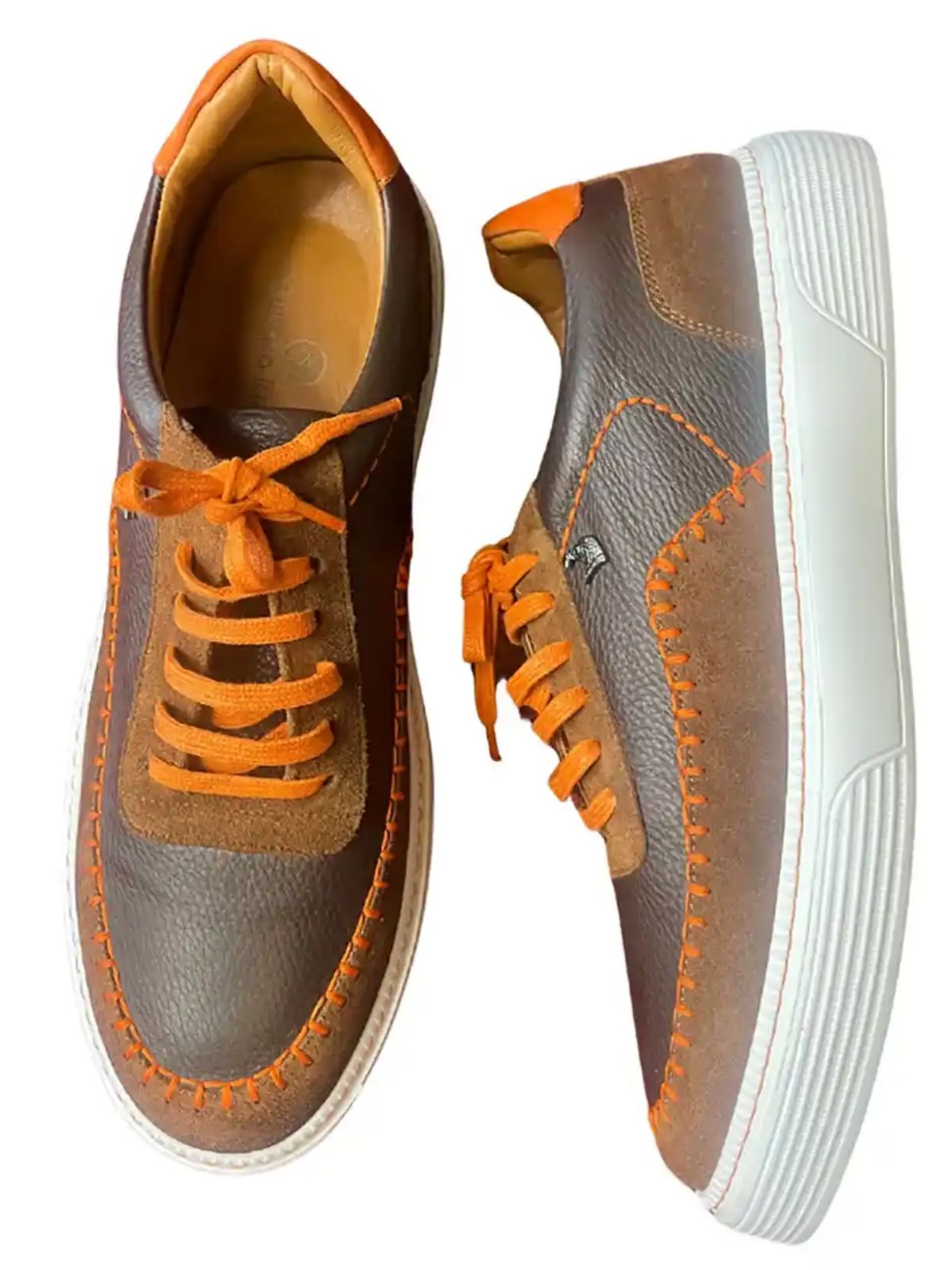 Stefano R. Stitched Sturdy Sneakers