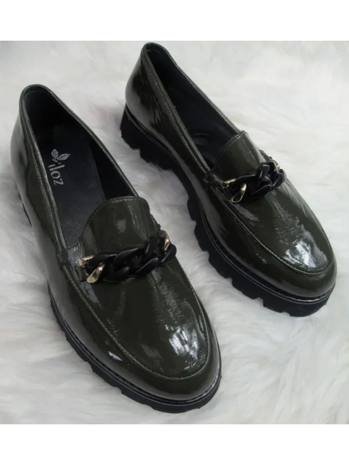 Zoli Ladies Sneaker Olive Green Color Boots