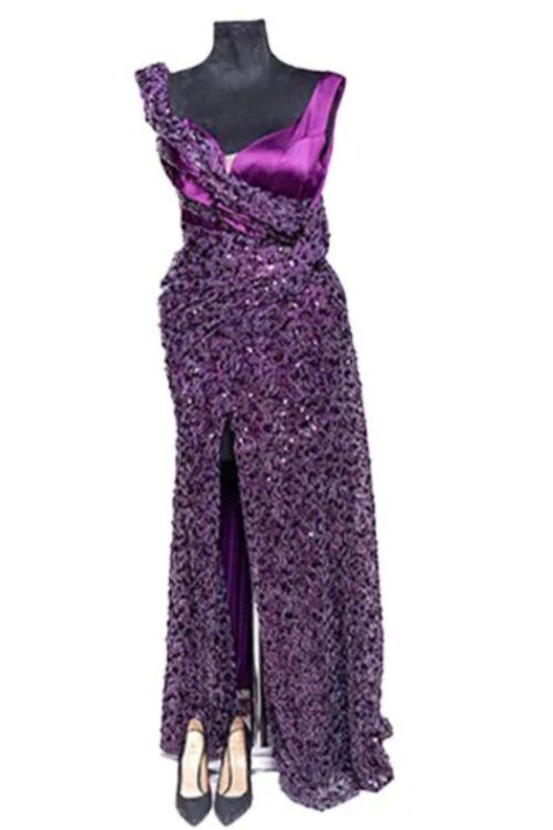 Heavy Weight Premium Beaded Party Anniversary 2nd Wedding Outfit Dress