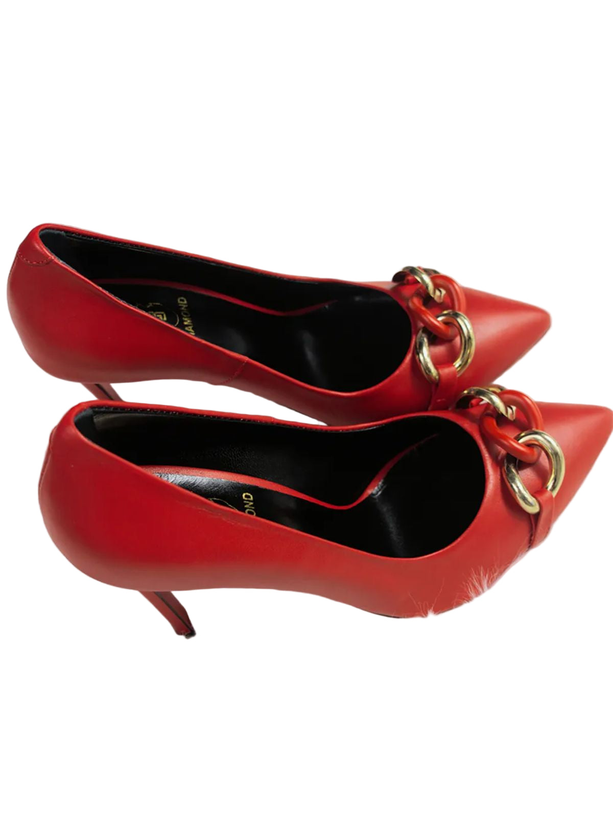 JB Designs Chain Links 4inch High Heels - Image 3