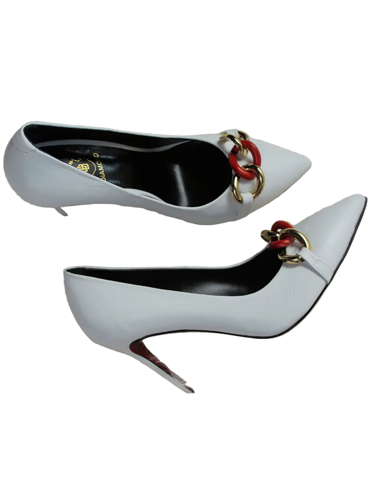 JB Designs Chain Links 4inch High Heels - Image 2