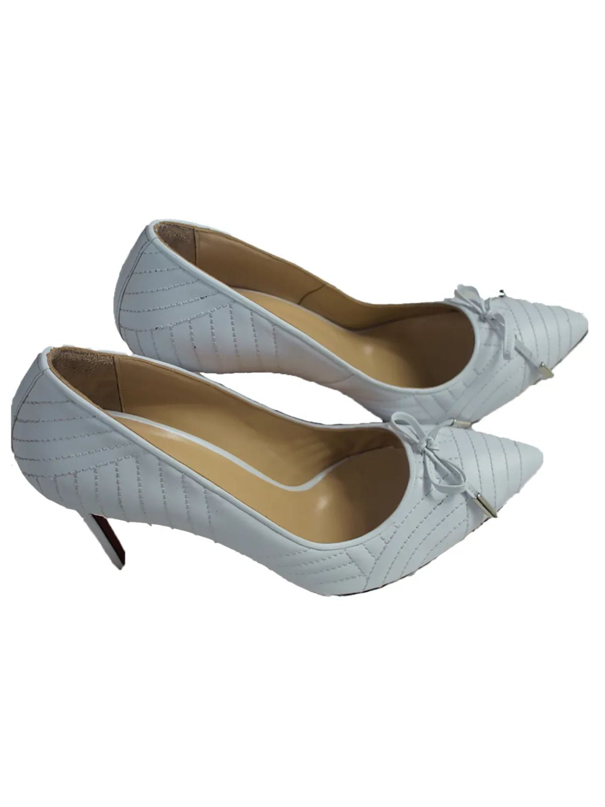 JB Designs Patterned Solid Color 4inch High Heels Shoe - Image 3