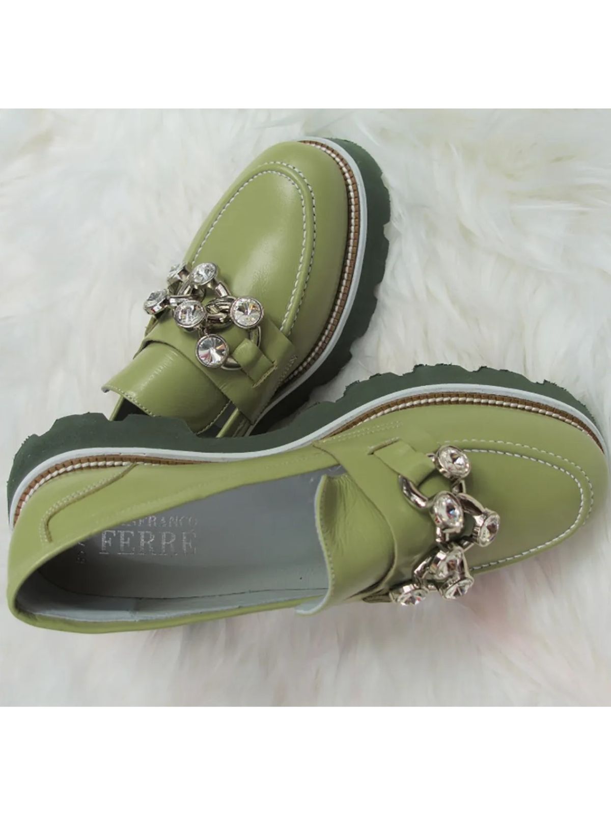 Ladies Sneaker Boots with Crystal Accessories - Image 3