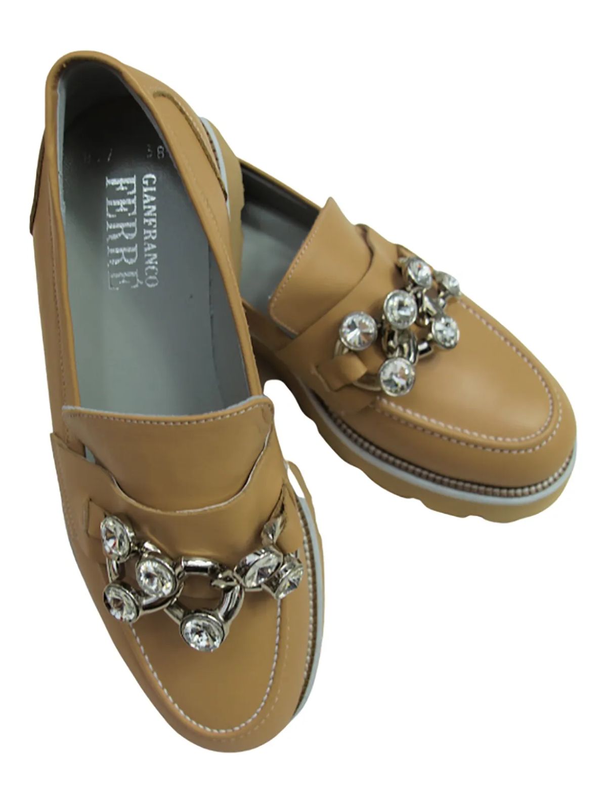 Ladies Sneaker Boots with Crystal Accessories - Image 2